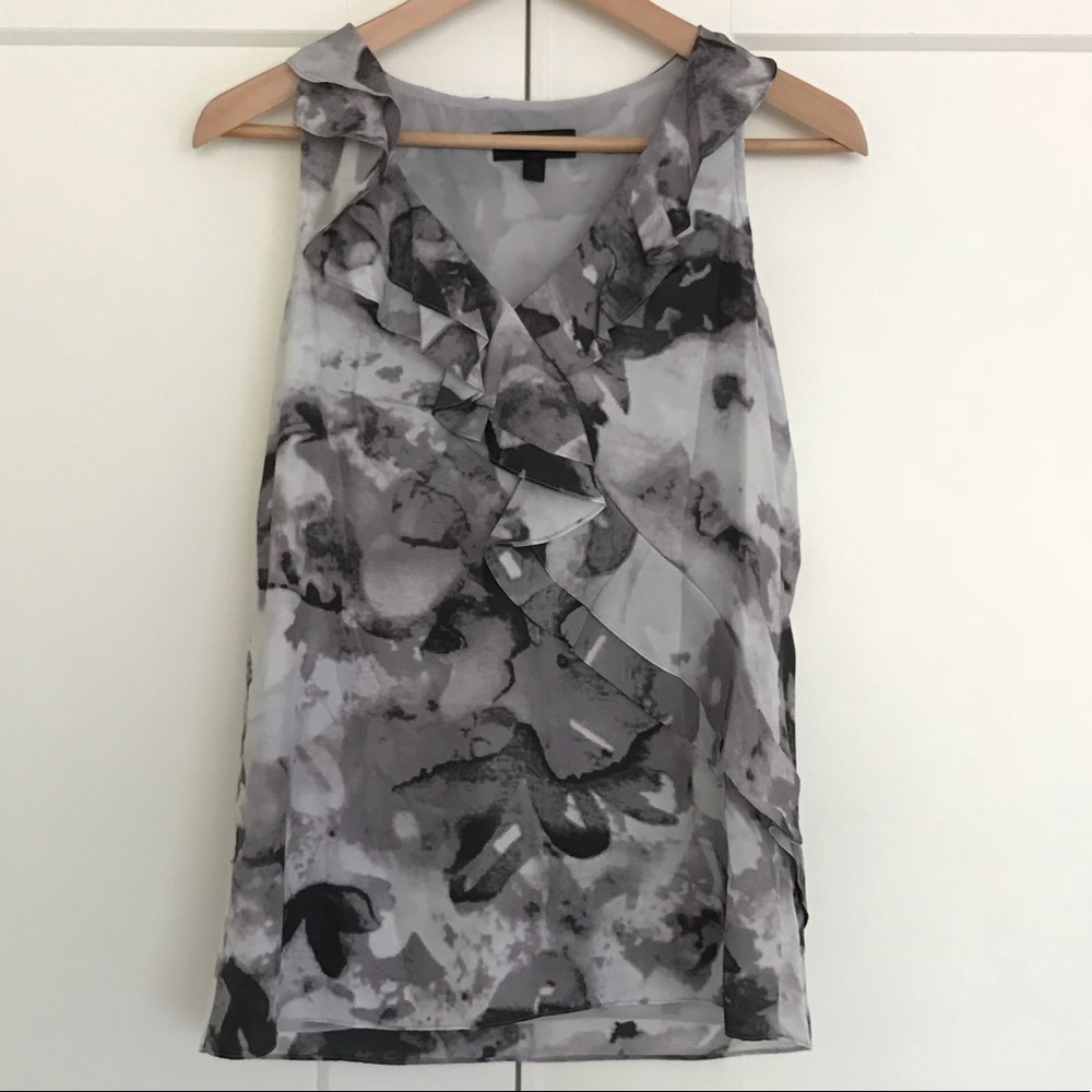 Silk Banana Republic Sleeveless Blouse